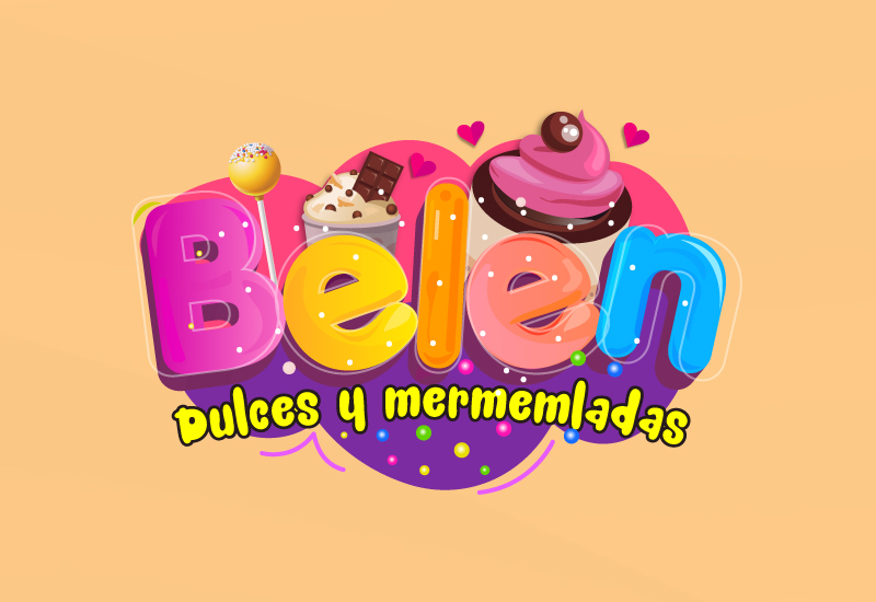 diseño de Logo de dulcerías