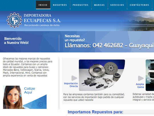 Web Ecuapecas